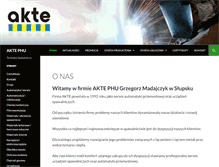 Tablet Screenshot of akte-ts.pl
